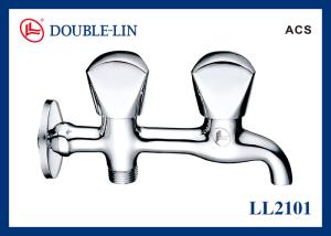 China 360° Double Zinc Alloy Handle 170mm Stopcock Tap factory