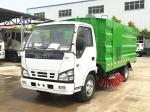 DONGFENG 8cbm Street Sweeping Truck , Street Sweeper Vehicle 4x2 120hp