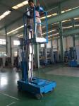 Single Mast Hydraulic Lift Ladder 136kg Rated Load With 6.2m Working Height