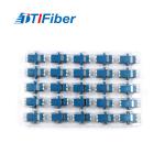 Duplex PC UPC APC LC Fiber Optic Adaptor With Low Insert Loss