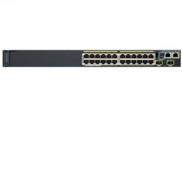 China Cisco Catalyst Network Switch 2960X-24PS-L LAN Base Stackable Switch with Full PoE+ Power on sale