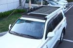 Black Powder Coating Car Roof Racks for Toyota LC150 LC200 LC300 Perfect for