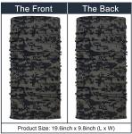Breathable Rave Mouth Cover Anti Dust Hiking Neck Gaiters