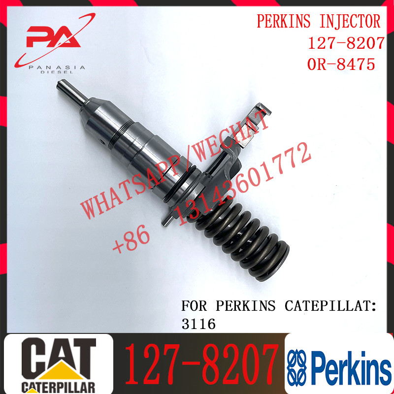 Diesel fuel injector 127 8207 nozzle fuel injector for diesel engine 3114/3116/3126
