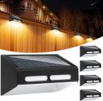 Monocrystalline Silicon Solar Panel Garden Fence Lights NI-MH Battery For Long