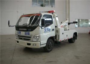China Diesel Fuel Engine Emission 3760ml FOTON Light Duty Road Wrecker Truck 85kw factory