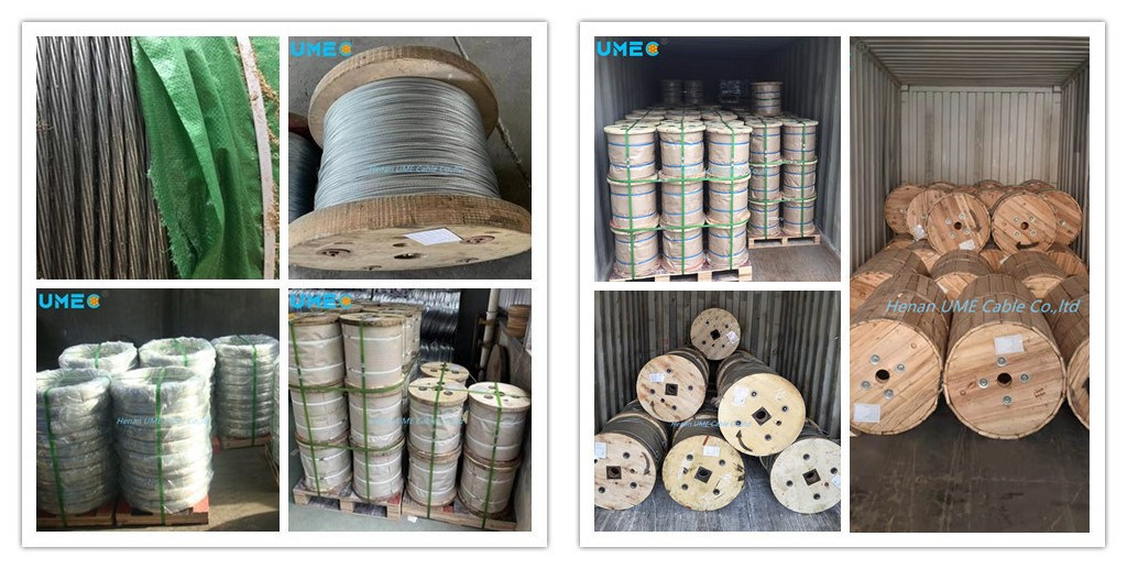 Class a Class B Class C 3/8 Ehs Galvanized Steel Wire Cable