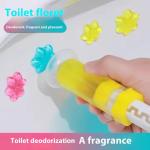 Creative Disposable Flower Gel Deodorizer Fresh Fragrance Bathroom Air Freshener