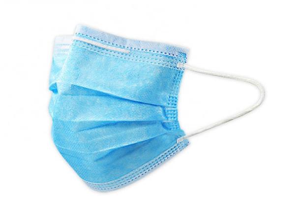Flexible Surgical Disposable Mask Anti Virus Protection Aluminum Nosepiece