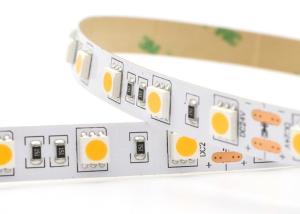 China 5050 Flexible LED Strip Lights DC12V 24V 30LEDs 60LED 72LEDs 120LEDs per meter IP65 IP67 IP68 waterproof factory