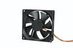 3.6 Inch 92 MM Portable Small DC Brushless Fan , High Temp Exhaust Motor For