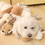 brown Pet Safe Large Dog Rope Toys for large dogs