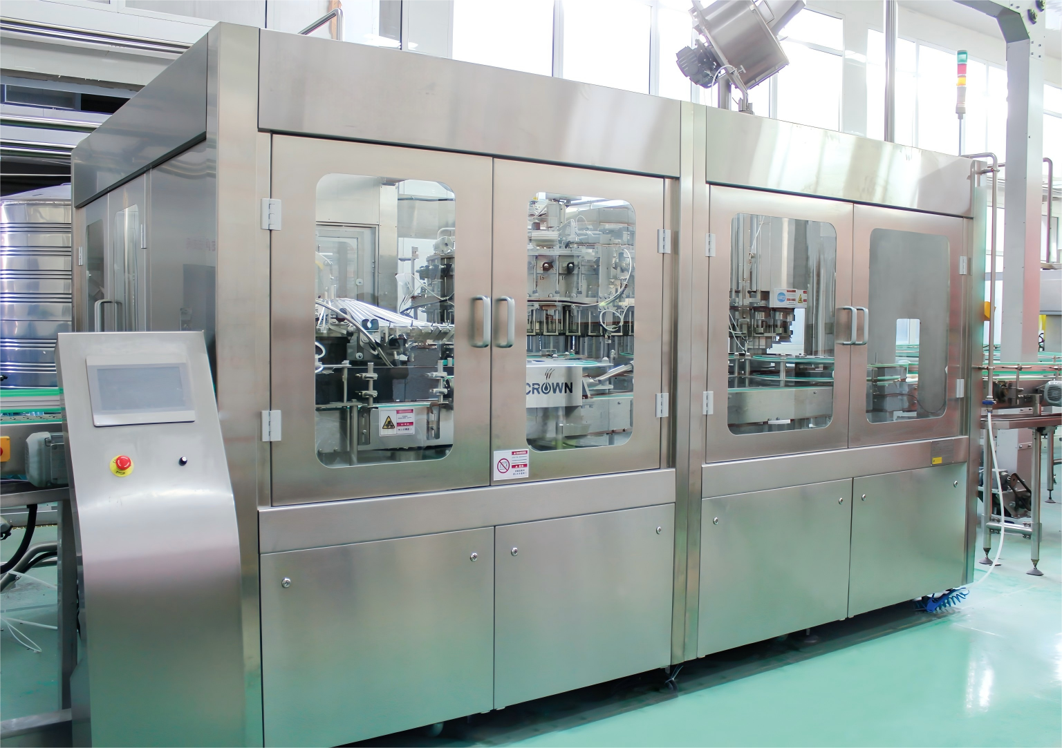 PLC Control Mineral Water Bottle Assembly Line Packing Machine OEM