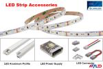 Outdoor High Lumen Dimming LED Strip Lights SMD2835 3000k 4000k 6500k