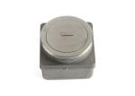 Stainless Steel Round Floor Socket Floor Mounted Electrical Outlet Boxes