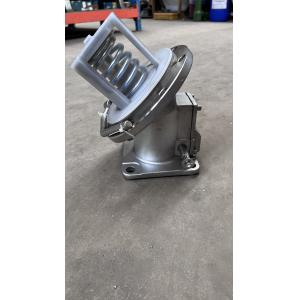 High Strength Huate Logo Stainless Steel Lined Plastic Angle Valve for Control