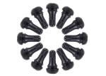 EPDM Rubber Rubber Tyre Valve , Snap In Tire Valves Brass Stems For Passenger