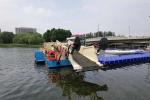 5km/H River Waterweed Weed Harvester Machine 105kw Weed Harvester Boat 10 Cubic