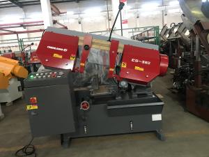 China CS-380 Pivot Horizontal Industrial Metal Cutting Band Saw factory