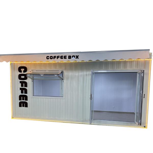 Portable Cafe Coffee Shops Container House Modern Design Style and High