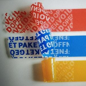China Transfer Tamper Resistant Void Evident Security Tape factory