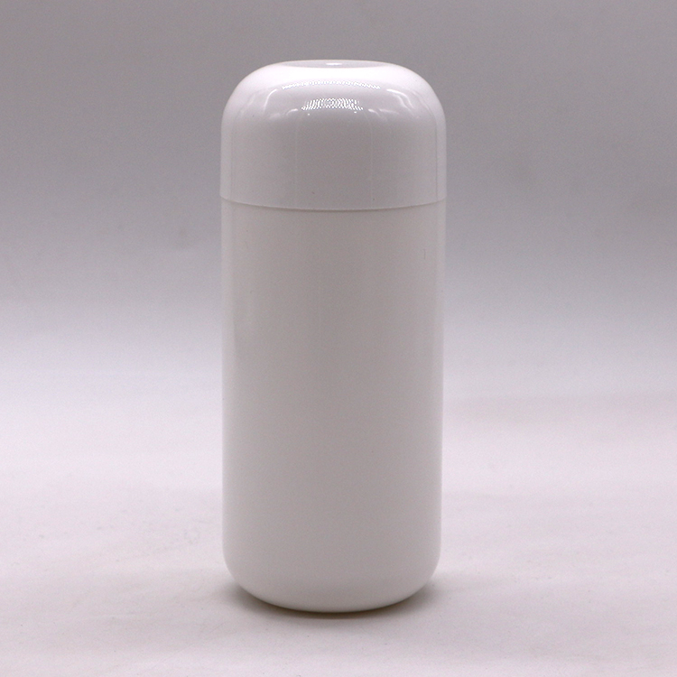 PE Collar 180mL HDPE Plastic Bottle for Medicine and Supplement Storage Container