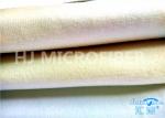 Plain Dyed Shiny 100% Nylon Cloth For Clothing , Soft Loop Fabric