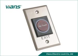 China Dc12v No Touch Push Button , Door Release Button To Open The Door factory