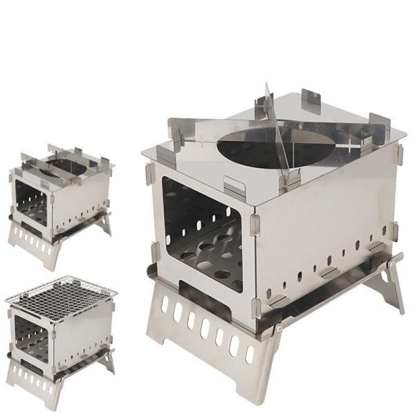 PRO-E Drawing Format Compatible Portable BBQ Camping Stove Grill Compact And