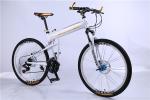 Hot sale OEM 24 spoke wheel 24 speed 40mm rim white alloy hummer folding