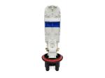 PP 96 Fibers Waterproof Pole Mount Fiber Optic Cable Splice Closure 1 Oval + 4