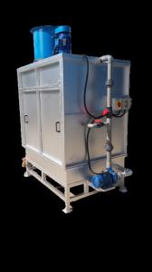 China Efficient Water Curtain Cabinet for a Cleaner Spray Painting Environment factory