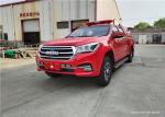 Displacement 2780ml 15MPa 300L Water Tanker Fire Truck