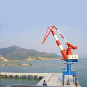 China Mobile Harbour Electric Portal Cranes Shipyard 25m / Min 35m factory