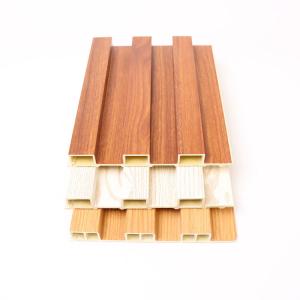 China SONSILL Morden Design Customizable Waterproof Indoor WPC Wall Panel Interior Decoration WPC Wall Panel Wood Substitute factory