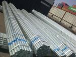 Galvanized or Coated with Oil Tube / Round / ERW Welded Steel Pipes or Square