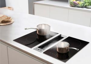 China Metal Base 3KW Electric 2 Burner Ceramic Cooktop factory