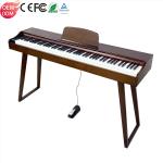 The hot sale digital piano china manufacturer black and white wooden shell 88