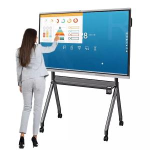 China 4K 85 Inch Smart Board Interactive Digital Whiteboard For Teaching factory