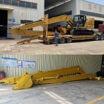 0.8 cbm Capacity Long Reach Excavator Models In Construction , long reach