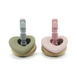 Natural Recyclable CPC Silicone Wood Teether Eco Friendly Baby Chew Toys
