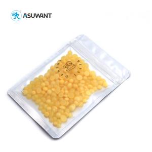 VMPET CPPAL Smell Proof Zipper Pouches Clear Window Aluminum Foil