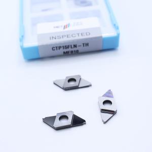 China Left Cutting CTP15FLN-TH Cemented Carbide Insert for Alloy Steel Workpiece factory