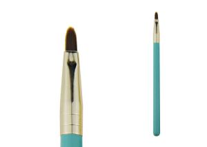 China Long Handle Golden Ferrule Blue Long Lasting Lip Liner Used With Lipsticks factory