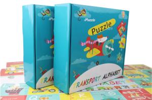China CMYK Floor Paper Jigsaw Puzzle Educational For Kids Ages 4-8 factory