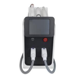 China Ipl Laser Hair Removal Nd Yag Skin Tightening Acne Treatment Hair Removal Freckles Tattoo Hair Removal Machine factory