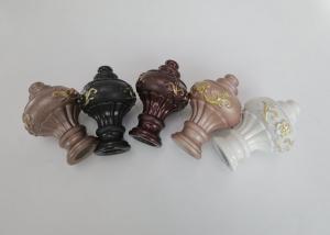 China SGS Metal Curtain Pole Finials factory