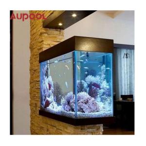 China Durable Full Acrylic Pool Wall Customizable Transparent and for Outdoor Swimming Pool factory