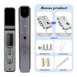 Tuya Fingerprint Biometric Face Recognition Door Lock Smart Password Card Key