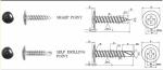 OEM Fasteners Hardware Bulgy Screw ZINC Grey Phosphated